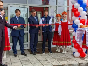 В поселке Ждановский открылся новый физкультурный комплекс спортивной школы «Олимп» 